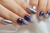 「ハンド ライトコース」寒色系に変更しガラリと雰囲気が変わります！|Nail Salon Linda