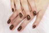 「ハンド ワンカラー」お友達とお揃いカラーで仲良しアピールできます！|Nail Salon Linda