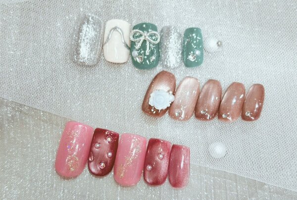 2026年 春ネイル ライトコース|Nail Salon Linda