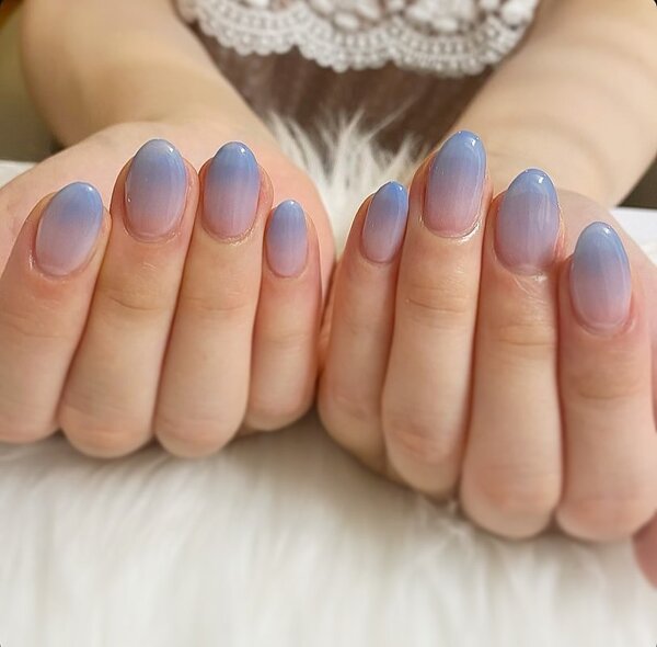 ワンカラーグラデーション|nail salon yearning