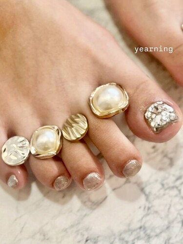 フットネイル（マグネットワンカラー）