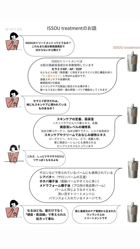 ISSOU ヘアケアシリーズ|ISSOU head spa｜イッソウヘッドスパ東京代々木店