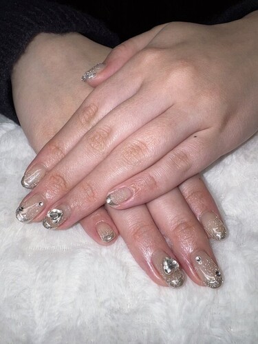 ＊ミラーフレンチネイル＊