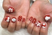 「ハンド ミドルコース」お持ち込みパーツでイベントネイル！ お出掛けにもおすすめです^ ^|Nail Salon Linda