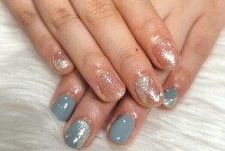 「ハンド 定額デザイン」お出掛けに合わせたお色味の定額デザイン！ 気分に合わせてお色味変更可能です^ ^