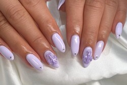 「ハンド 定額デザイン」パステルカラーは春に向けて大人気です♪
