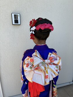 七五三着付け|美容室アロマーム