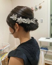ヘアセット（ウェディングフォト）|美容室アロマーム