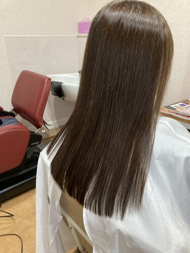 縮毛矯正＆カット