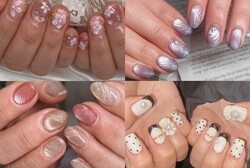 「2025年 春 ミドルコース」SNSで見つけた流行りのデザインやニュアンス、韓国風ネイルなど！ |Nail Salon Linda
