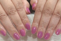 [ハンド ワンカラー」甘すぎず派手すぎずなワンカラーネイル！ 気分をあげたい春先にぴったりです！|Nail Salon Linda