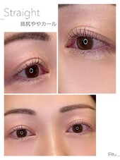 デザインまつ毛パーマ②|Lien LASHLIFT