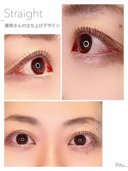 デザインまつ毛パーマ①|Lien LASHLIFT