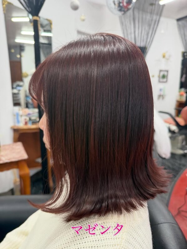マゼンタカラー +コラーゲントリートメント|美容室ゾディアーク