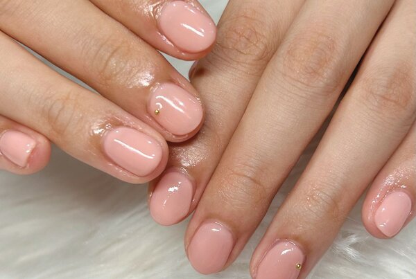 「ハンド 定額デザイン」 新生活に向けたネイル！ ナチュラルなピンクカラー人気です☆|Nail Salon Linda