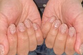 「ハンド ワンカラー」 サンドジェルという特殊なジェルでとてもおしゃれな仕上がりに♪|Nail Salon Linda