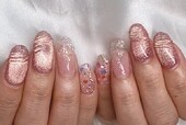 「ハンド ライトコース」コーティング後に作るぷっくりがうるうる感を増します！|Nail Salon Linda