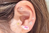 「耳ツボジュエリー」お出掛け前にアクセサリーとしてもお使いいただける、耳ツボジュエリーいかがですか？|Nail Salon Linda