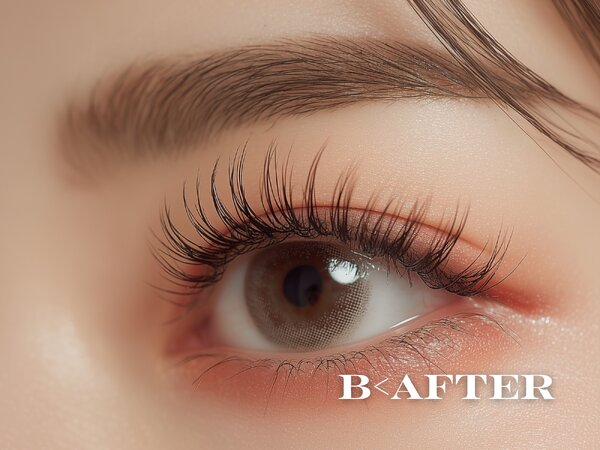 自まつ毛を最大限長く見せるパリジェンヌ|B<AFTER SALON 恵比寿本店【まつげパーマ/パリジェンヌ】