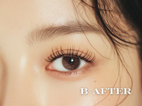 自まつ毛を最大限長く見せるパリジェンヌ|B<AFTER SALON 恵比寿本店【まつげパーマ/パリジェンヌ】