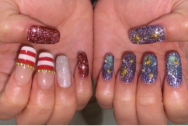 「ハンド ミドルコース」テーマに合わせたネイルは気分も上がるのでとても素敵です^ ^|Nail Salon Linda