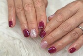 「ハンド 定額デザイン」今月の定額デザインは紫陽花カラーと相性バッチリです^ ^|Nail Salon Linda