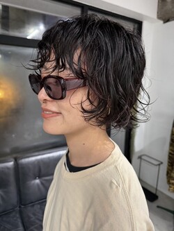 ショートボブパーマ