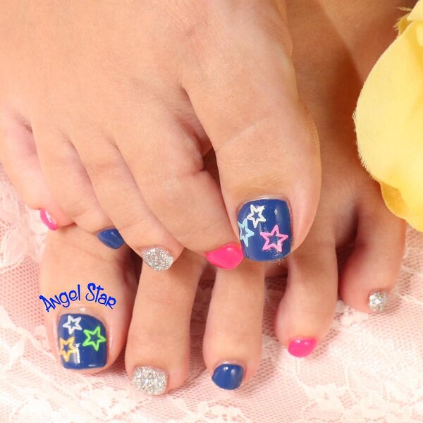 フットネイル（おやゆびかわいい系）|Nail Salon Angel Star