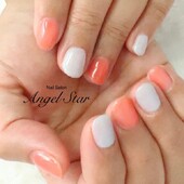 ワンカラーネイル|Nail Salon Angel Star