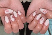 「ハンド ライトコース」ぷっくりデザインが夏らしく可愛いです！|Nail Salon Linda