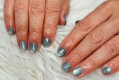 「ハンド マグネット・ワンカラー」今年人気のブルーマグネット！ イベントにもおすすめです^_^|Nail Salon Linda