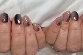 「ハンド 定額デザイン」色味を変えて大人っぽい雰囲気に！|Nail Salon Linda