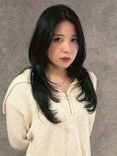 ハッシュカット×顔周りレイヤー|CAPA central