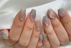 「ハンド ミドルコース」ちゅるんと感を大切にしたデザインです！|Nail Salon Linda