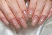 「ハンド ワンカラー」スキンカラーは季節問わず大人気です！|Nail Salon Linda