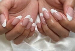 「ハンド フレンチネイル」王道で可愛いフレンチです！|Nail Salon Linda