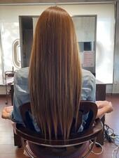 髪質改善×うるツヤストレートロング|HAIR SPACE G.O.D