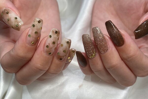 「ハンド ミドルコース」お持ち込みデザインを含めて幅広く対応できるコースです。 |Nail Salon Linda