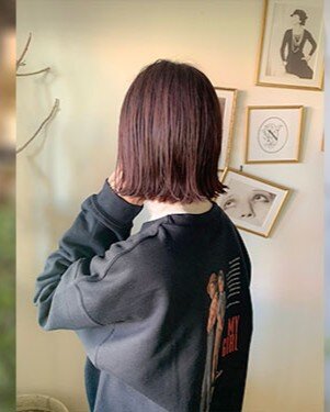 ナチュラルブラウンボブ|Hair make Naked