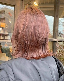 ディープレッドミディ|Hair make Naked