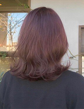 レッドバイオレットミディ|Hair make Naked