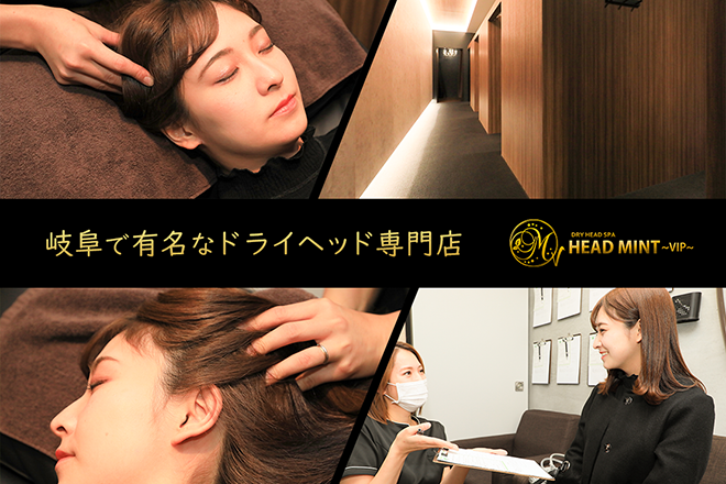 ドライヘッドスパ専門店 ヘッドミントVIP 岐阜店 | 岐阜のリラクゼーション