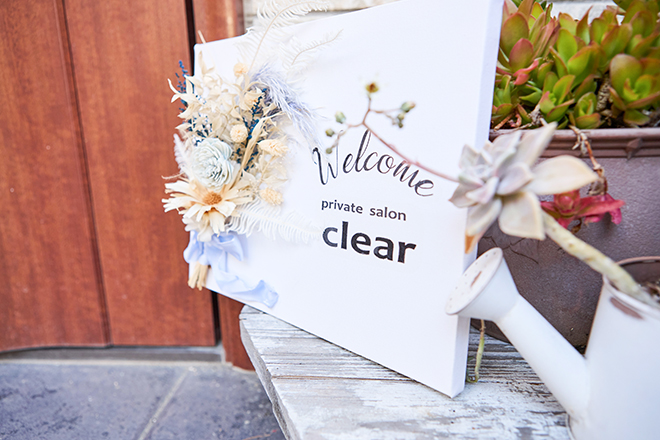 プライベートサロンclear | 岩出のエステサロン プライベートサロンclear | 岩出のエステサロン