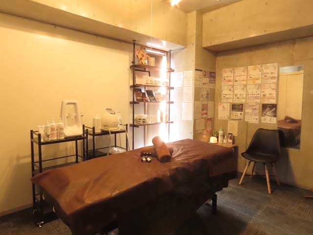 A beauty care salon | 原宿のリラクゼーション