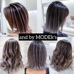 and by MODE K's | 立川のヘアサロン