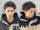 メンズサロンPORT浦和 ツイストスパイラル/波巻き/ブリーチ | 天神/大名のヘアサロン