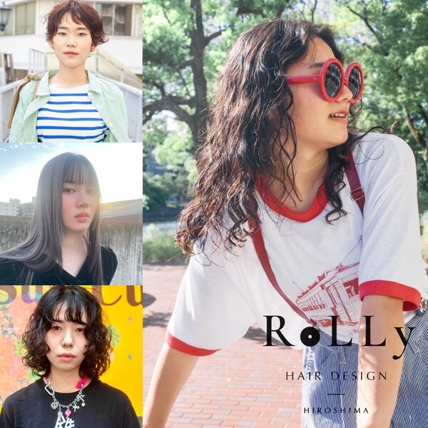 RoLLy hair design hiroshima | 袋町/本通/紙屋町/立町のヘアサロン