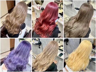 GLADGE池袋/ダブルカラー/ブリーチ | 池袋のヘアサロン