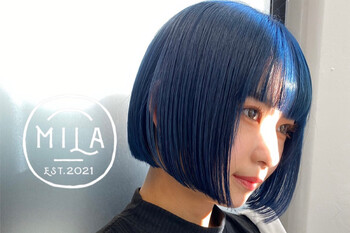 MILA銀座  ハイトーン 縮毛矯正 ヘアケア | 銀座のヘアサロン