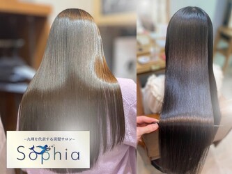 髪質改善サロン 美容室LORE 福岡天神店 ～Sophia 縮毛髪質改善～ | 天神/大名のヘアサロン